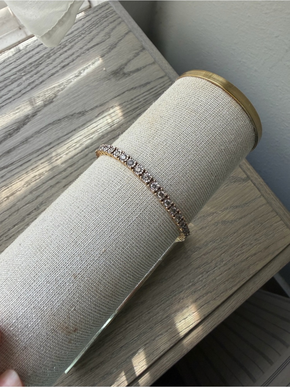 10K Diamond Tennis Bracelet